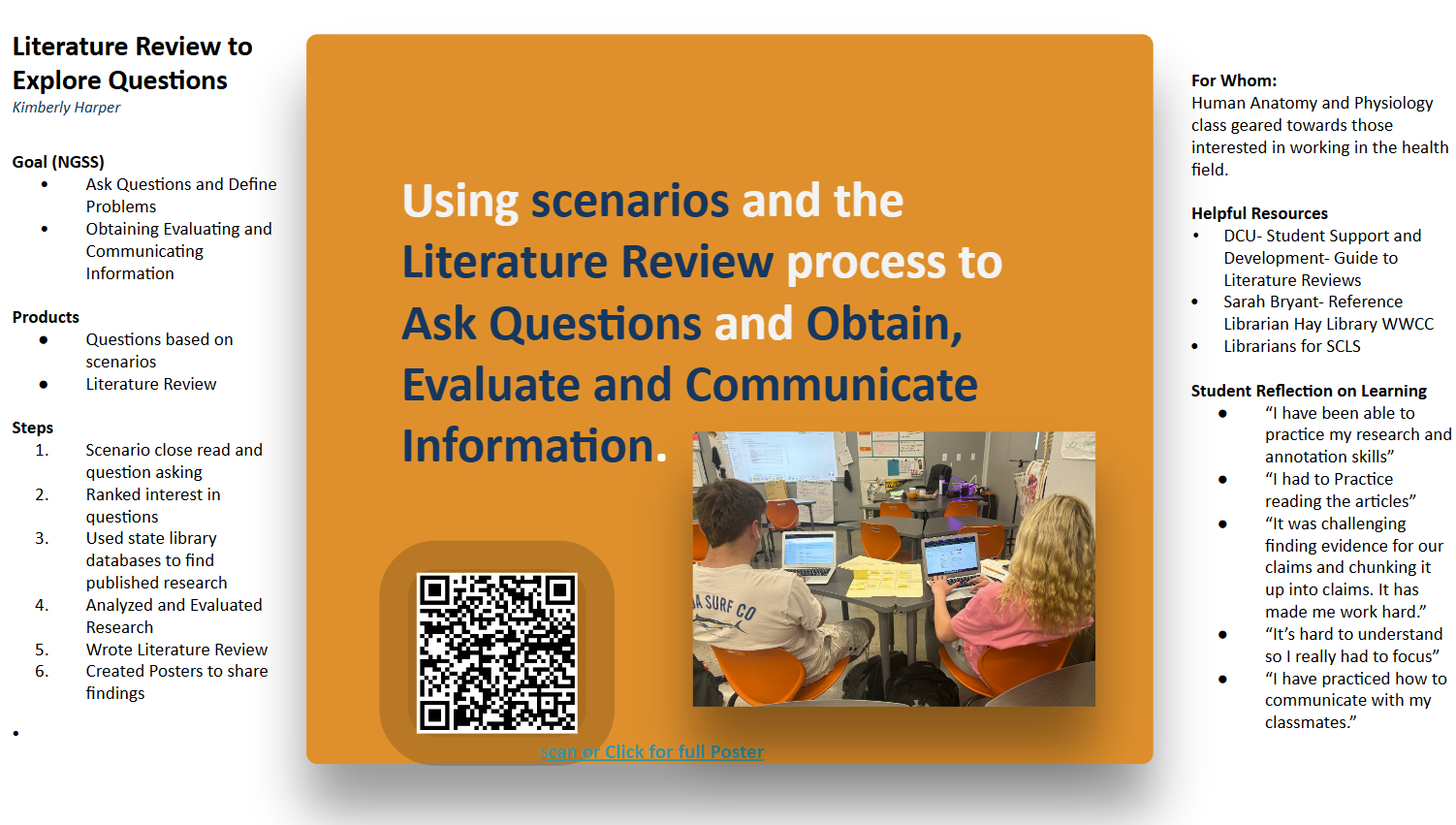 Empowering Students Through the Literature Review Process in Health Sciences